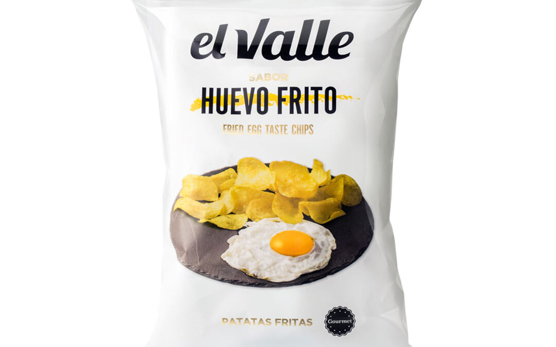 Patatas fritas sabor huevo frito