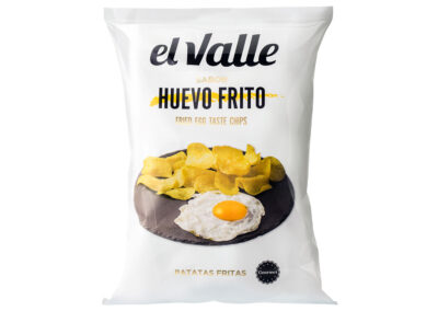 Patatas fritas sabor huevo frito