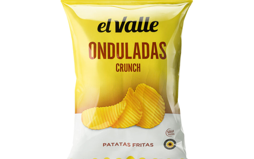 Patatas fritas onduladas