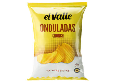 Patatas fritas onduladas