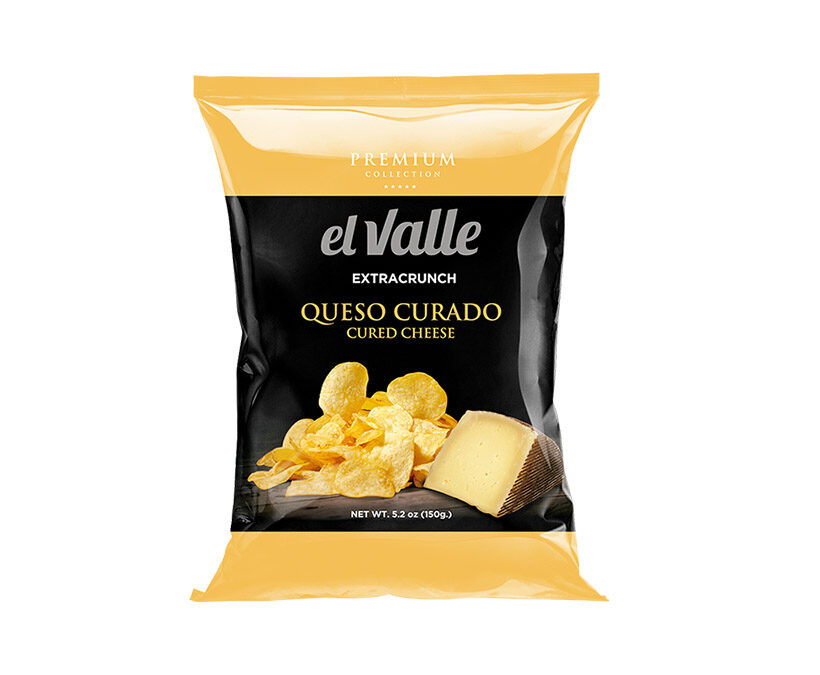 Patatas fritas premium collection queso curado