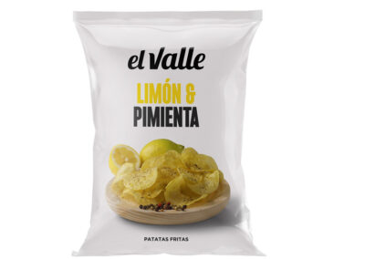 Patatas fritas sabor limón y pimienta